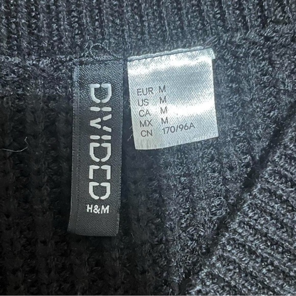 H&M Black Ribbed Knit Vest - Picture 3 of 3